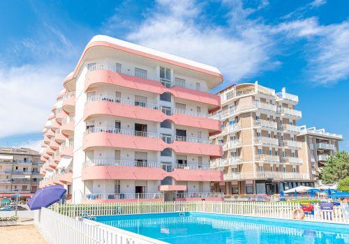 Apollo apartmanház - Lido di Jesolo kelet